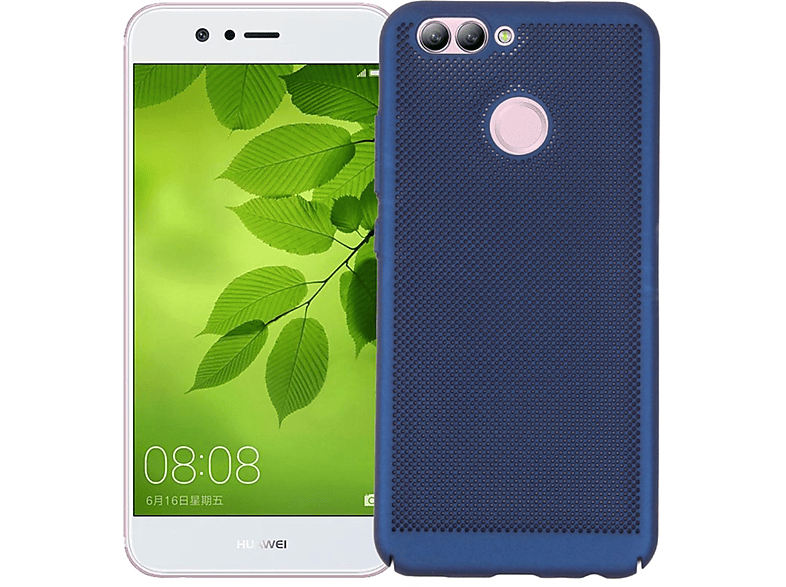 KÖNIG DESIGN Schutzhülle, Backcover, Huawei, Y5 (2017), Blau