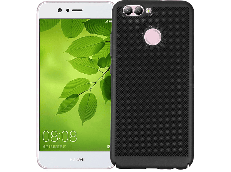 KÖNIG DESIGN Schutzhülle, Backcover, Huawei, Honor 9, Schwarz | Backcover