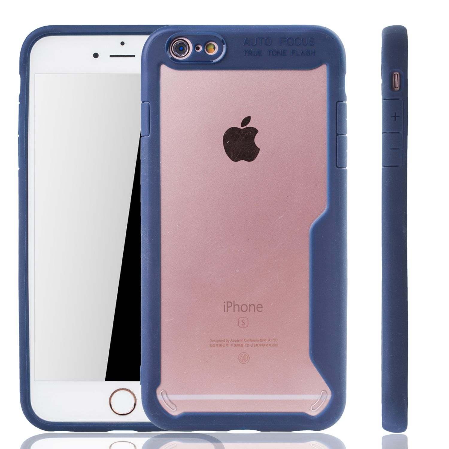 KÖNIG DESIGN 6 Blau Plus Schutzhülle, / IPhone 6s Plus, Apple, Backcover