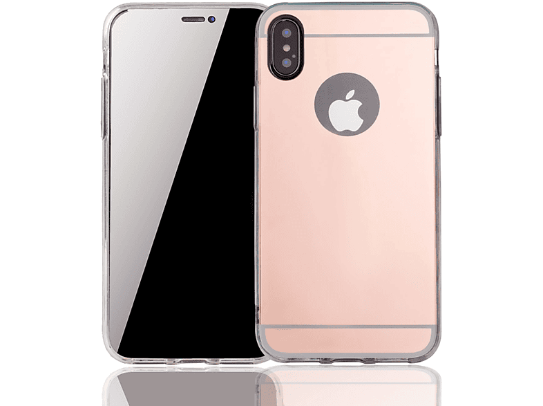 KÖNIG DESIGN Rosa iPhone Apple, / X XS, Backcover, Schutzhülle