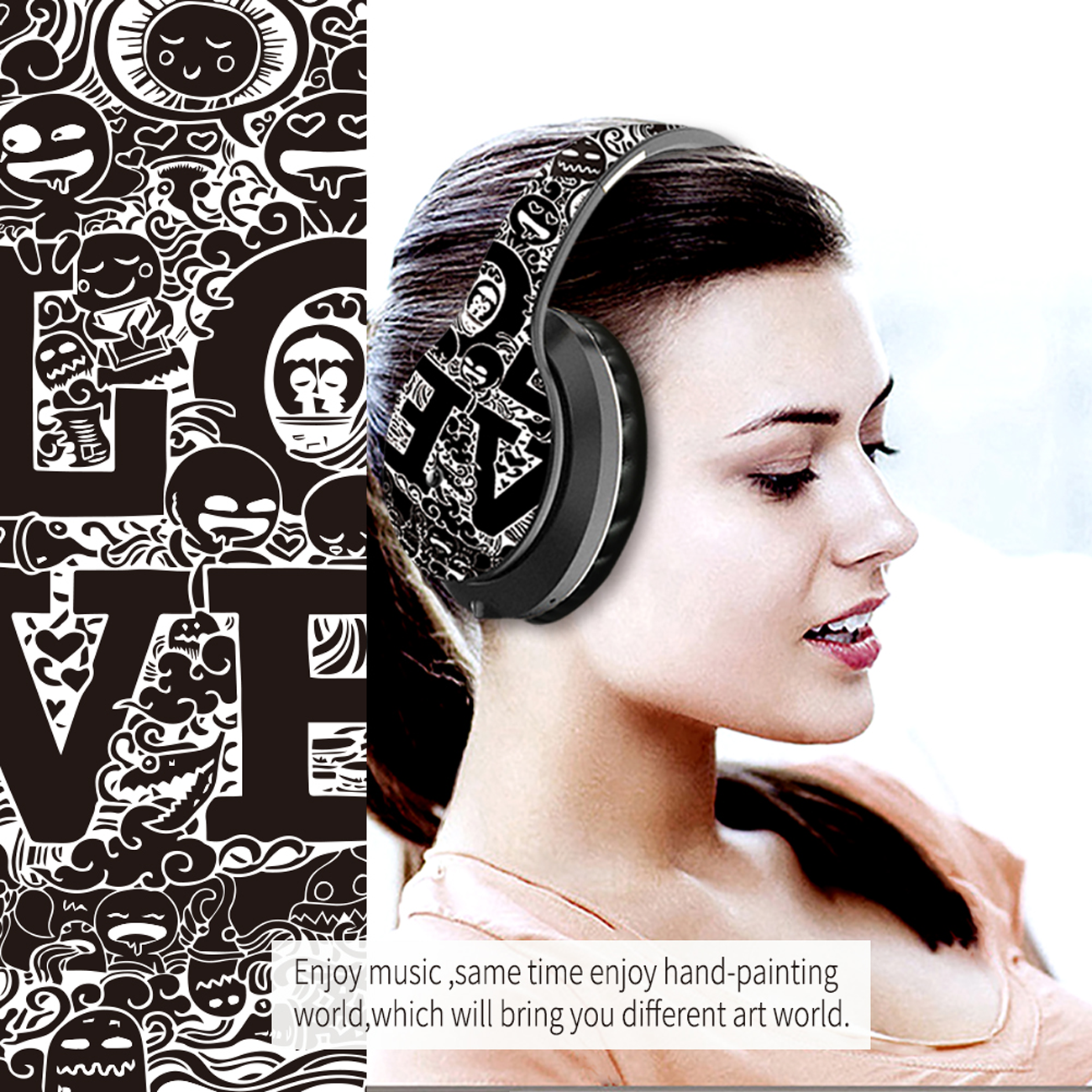 LOOKIT Lux Max, Wireless On-ear Grau Kopfhörer Bluetooth
