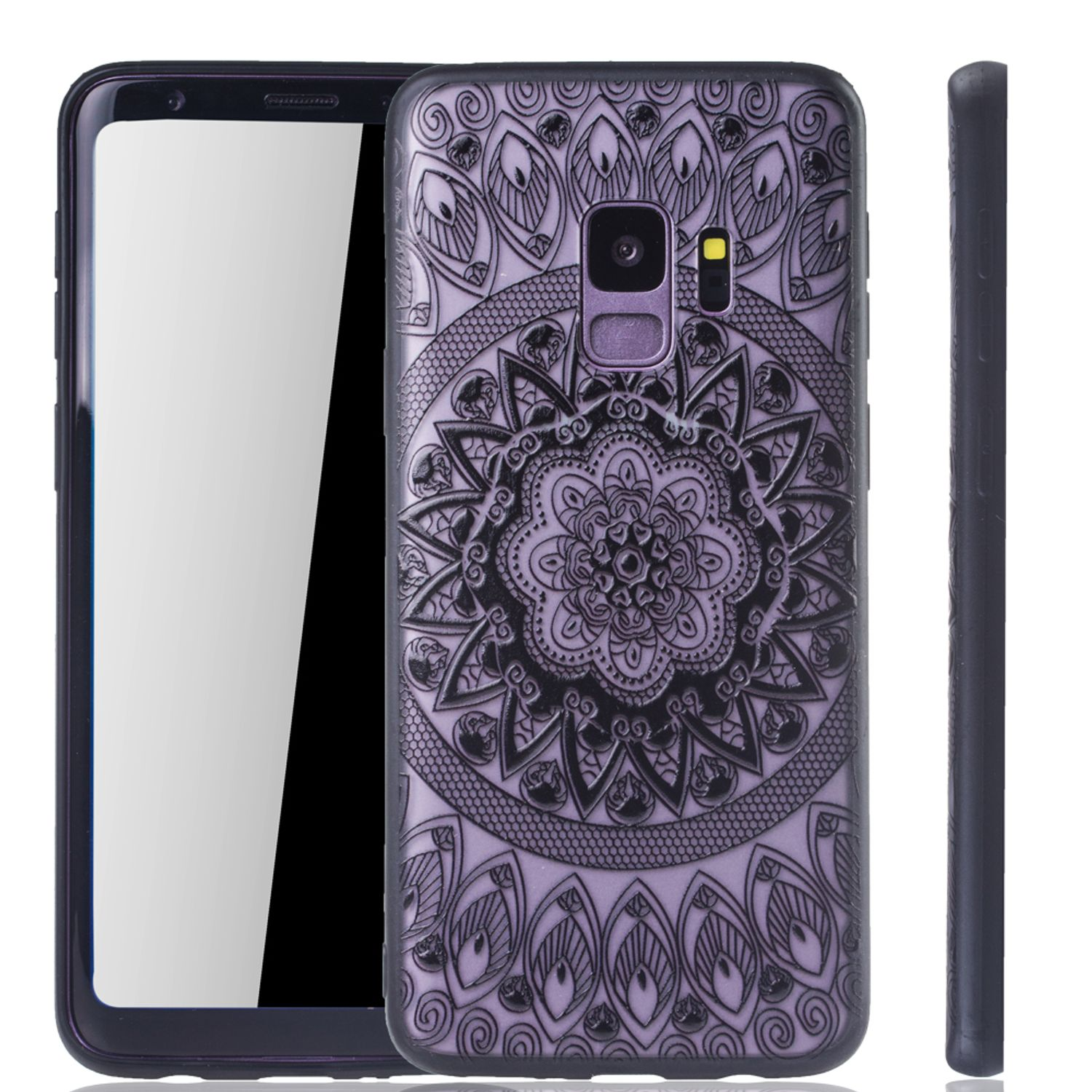 Backcover, S9, Schutzhülle, Schwarz DESIGN Galaxy KÖNIG Samsung,