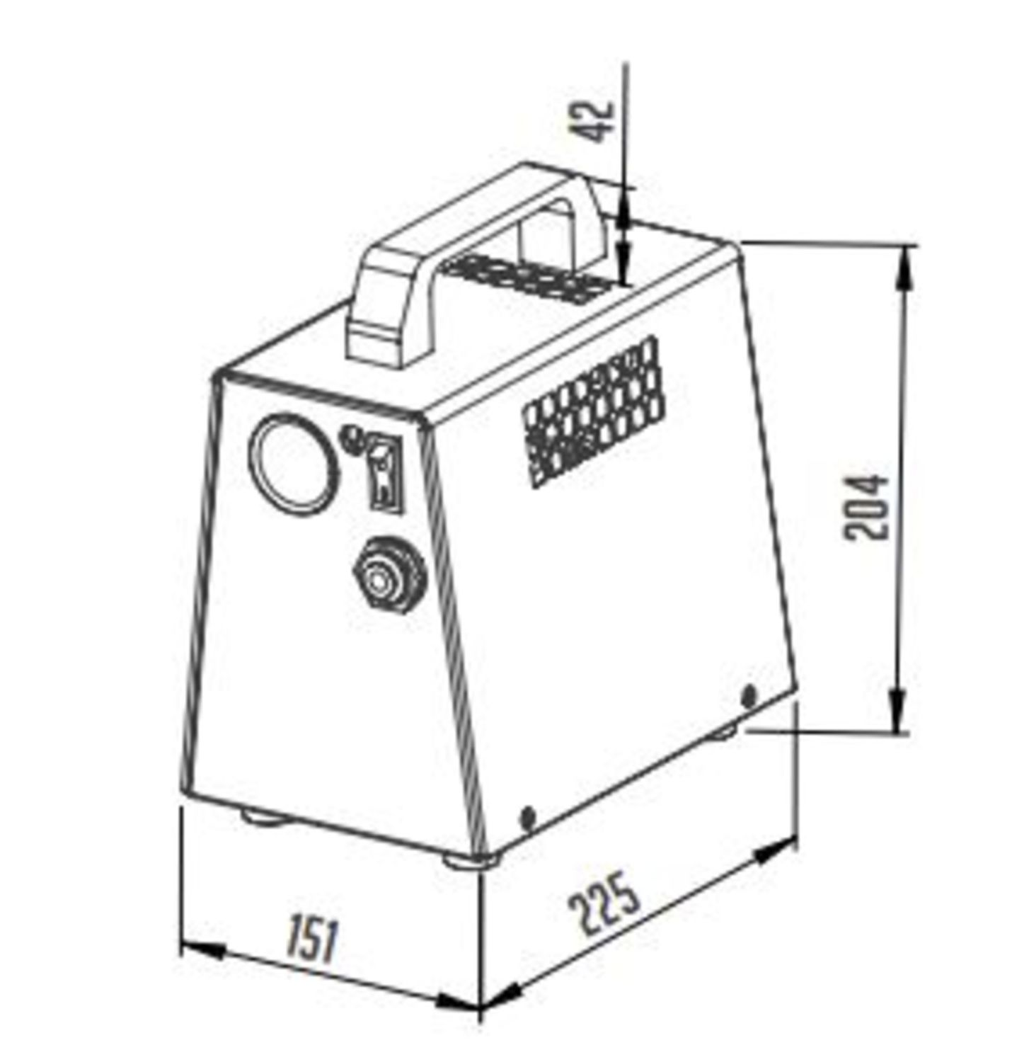 VK30 Model: Kompressor Kompressor Druckluft VK15 mini , Kompressor VK15 - Mini- VK30 Druckluft Luftkompressor / / – Set ICH-ZAPFE VK15