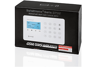 SAFE2HOME Funk Alarmanlagen Set SP110 mit Sirene - Alarmsystem Funk Alarmanlage Set, Weiß