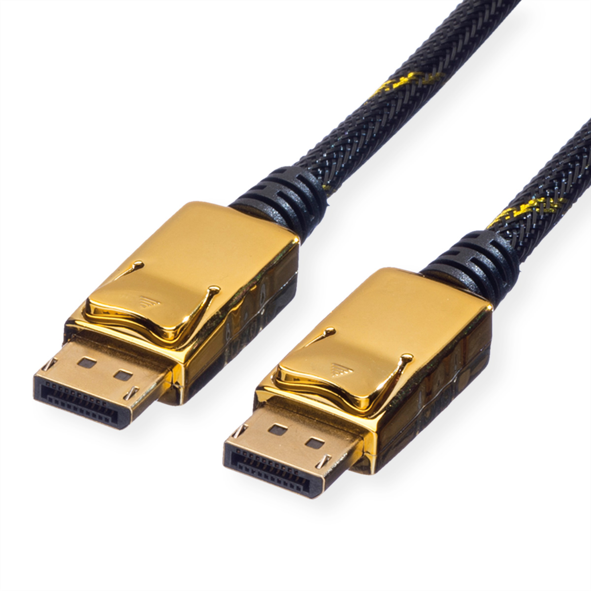 DP - m DisplayPort ST ROLINE Kabel, ST, DisplayPort Kabel, GOLD 1
