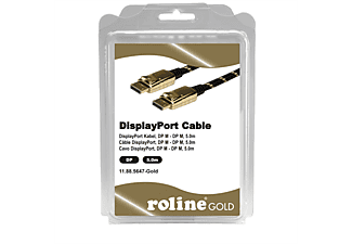 ROLINE GOLD DisplayPort Kabel, DP ST - ST, DisplayPort Kabel, 5 m