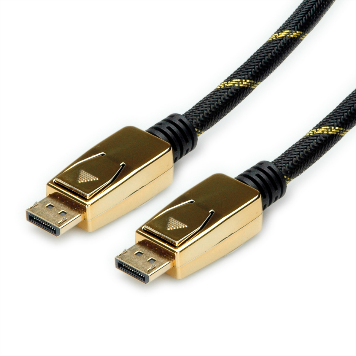 m 10 DP Kabel, ST GOLD Kabel, ROLINE ST, - DisplayPort DisplayPort