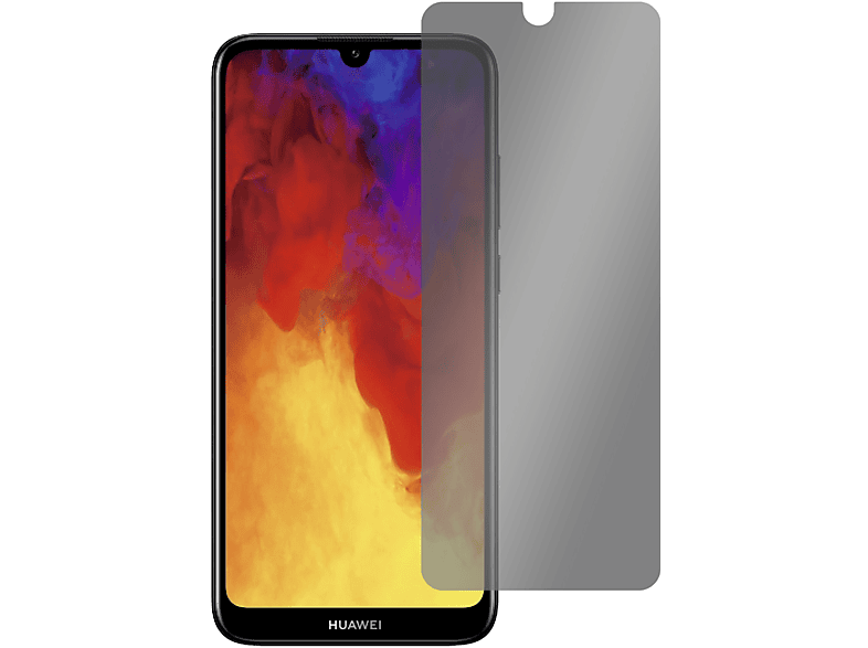 SLABO Blickschutzfolie Displayschutz(für Sichtschutz 4-Way 360° Y6 2019) Huawei