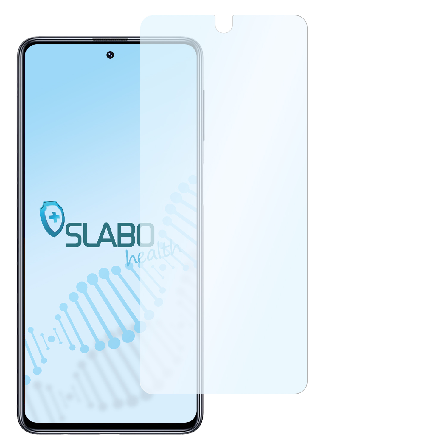 SLABO antibakterielle Samsung Displayschutz(für flexible Galaxy M31s) Hybridglasfolie