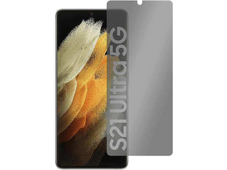 SLABO Blickschutzfolie 360° Sichtschutz 4-Way Displayschutz(für Samsung Galaxy S21 Ultra (5G))