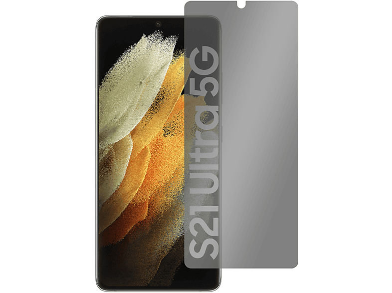 SLABO Blickschutzfolie 360° Sichtschutz 4-Way Displayschutz(für Samsung  Galaxy S21 Ultra (5G))