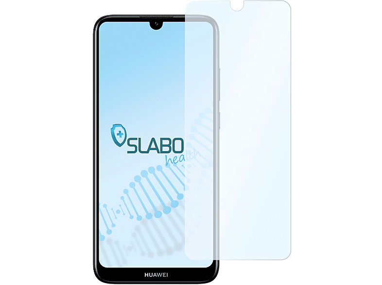 SLABO antibakterielle flexible Hybridglasfolie Displayschutz(für Huawei Y6 2019)