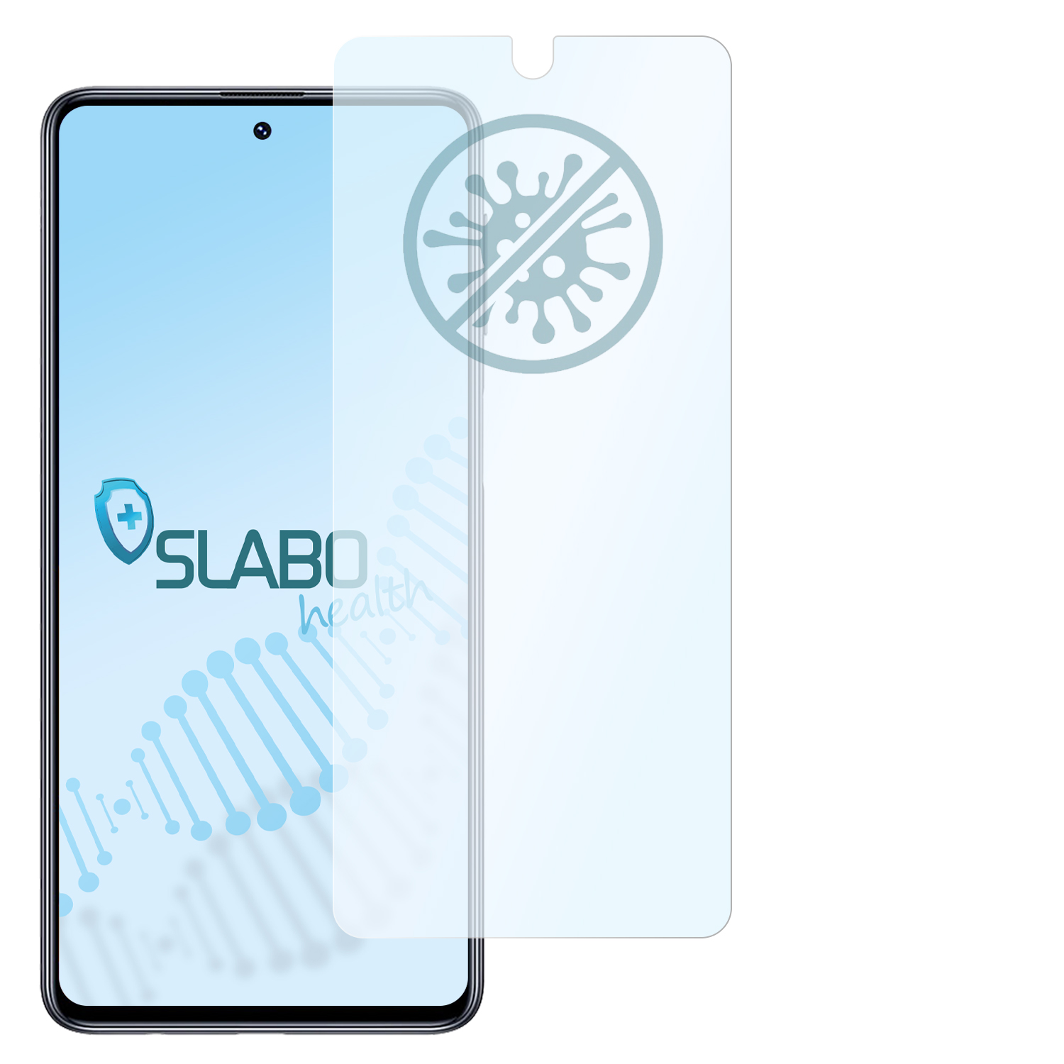flexible antibakterielle SLABO Samsung Galaxy Displayschutz(für M31s) Hybridglasfolie