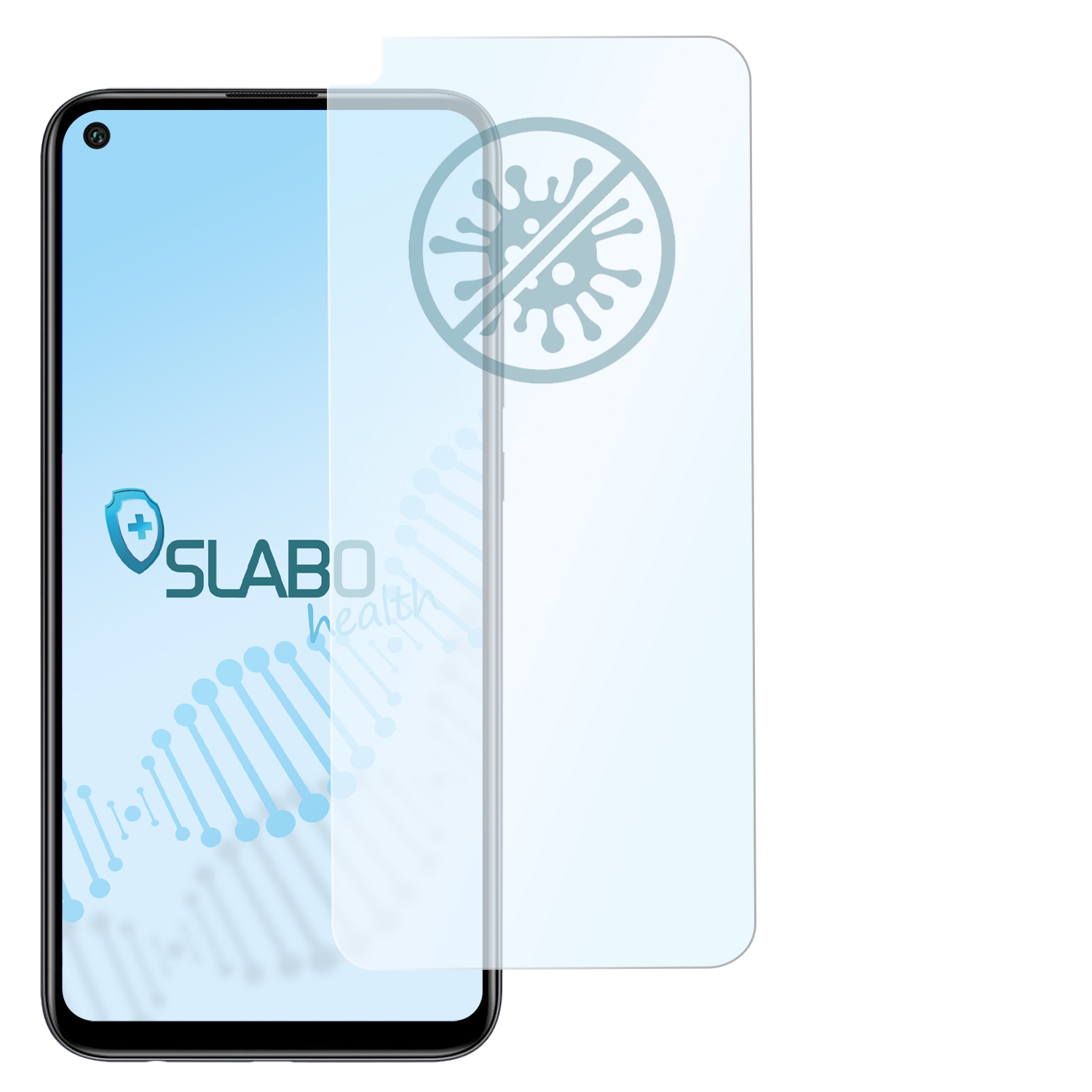 SLABO Hybridglasfolie Lite Displayschutz(für E) Huawei antibakterielle flexible P40