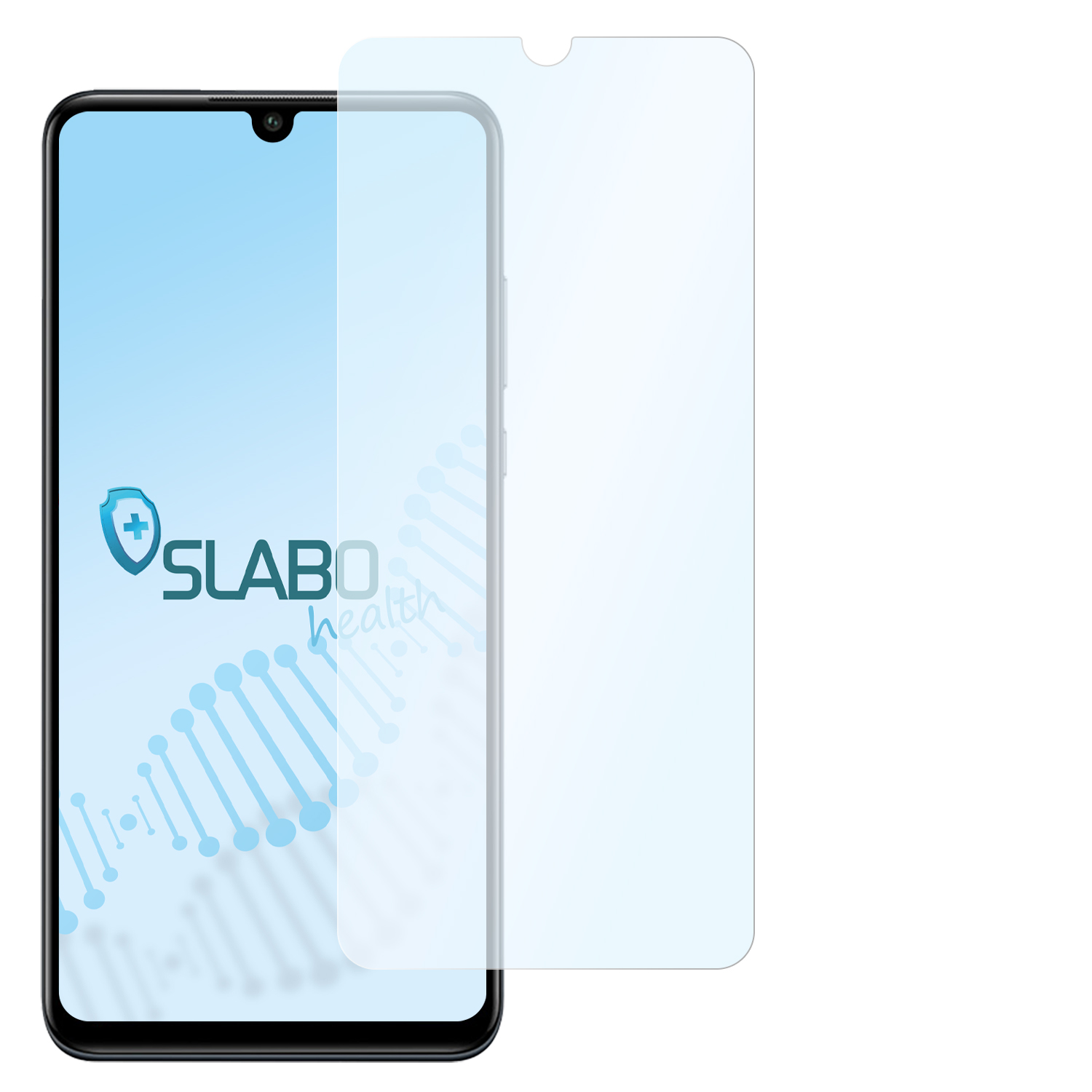 SLABO antibakterielle Lite) flexible Huawei Hybridglasfolie Displayschutz(für P30
