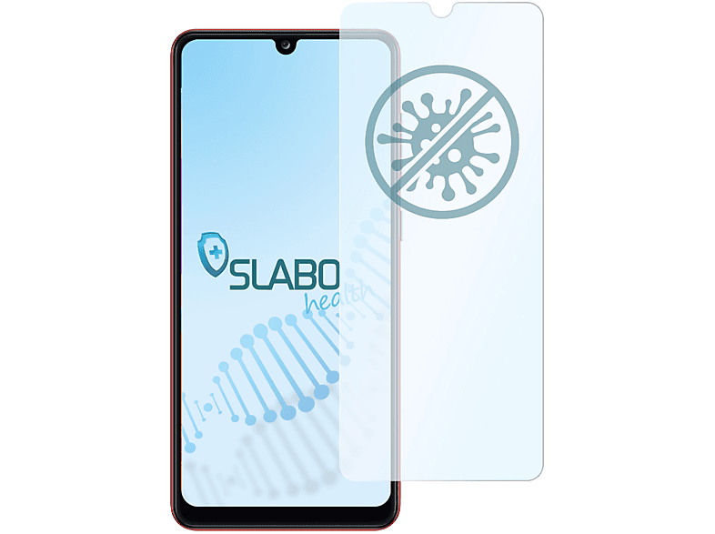 Samsung Galaxy SLABO A31) Hybridglasfolie flexible Displayschutz(für antibakterielle