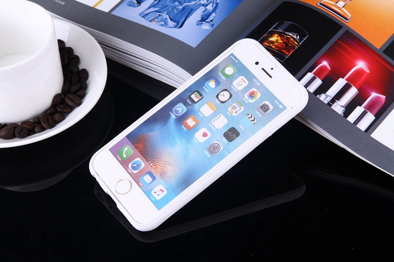 Backcover, 8 Apple, / 7 Plus KÖNIG iPhone Handyhülle, Weiß Plus, DESIGN