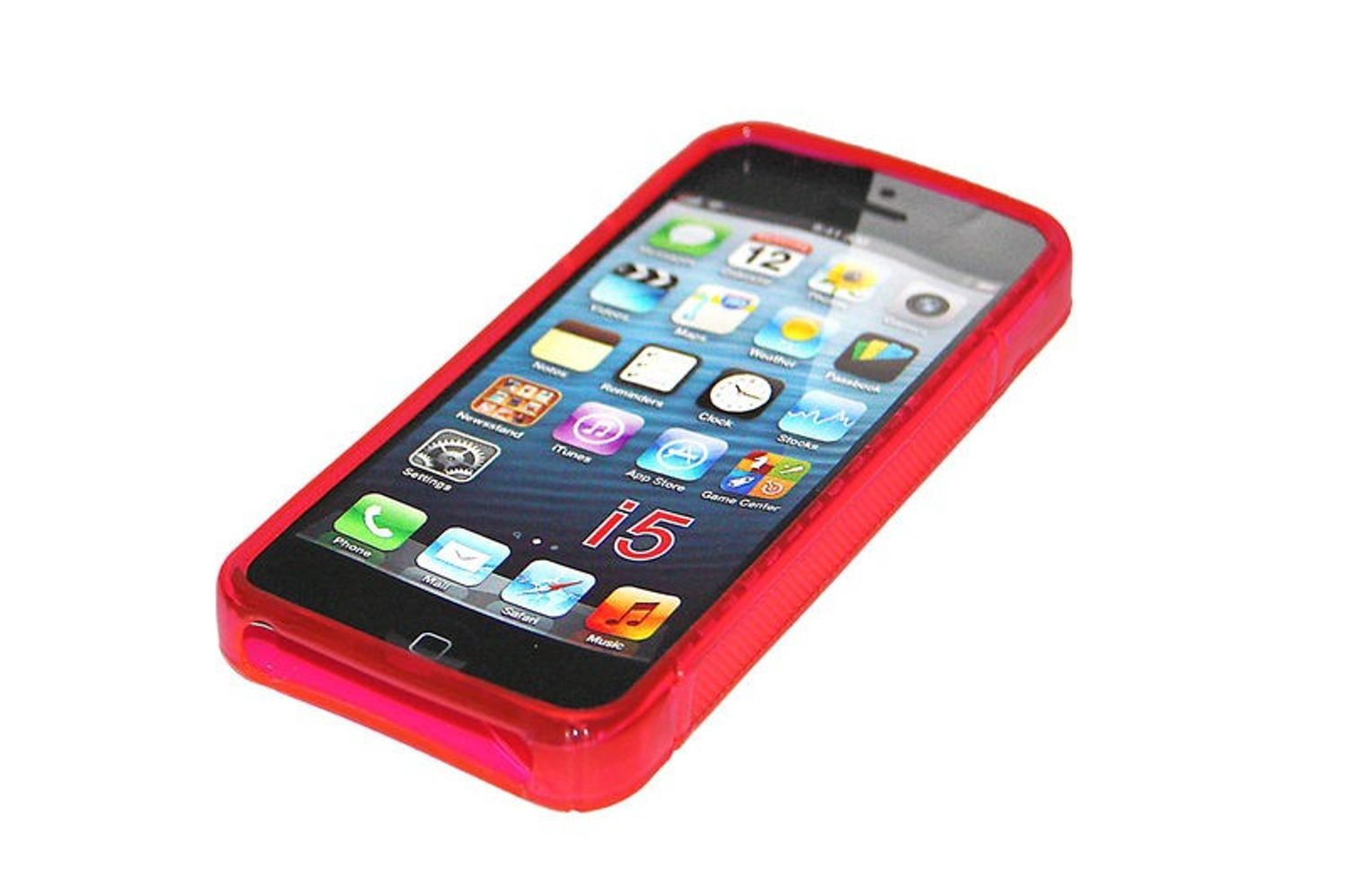 5 Rot / SE, Apple, iPhone 5s Handyhülle, / Backcover, KÖNIG DESIGN