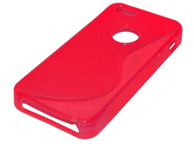 KÖNIG DESIGN Handyhülle, Backcover, Apple, iPhone 5 / 5s / SE, Rot