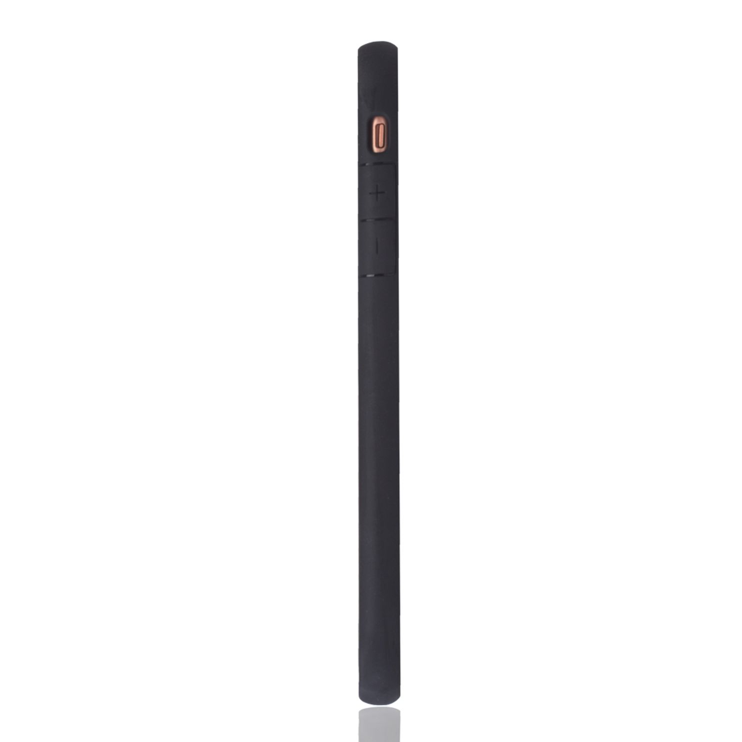 KÖNIG DESIGN Grau iPhone 7 Plus Backcover, Apple, 8 Schutzhülle, Plus, 