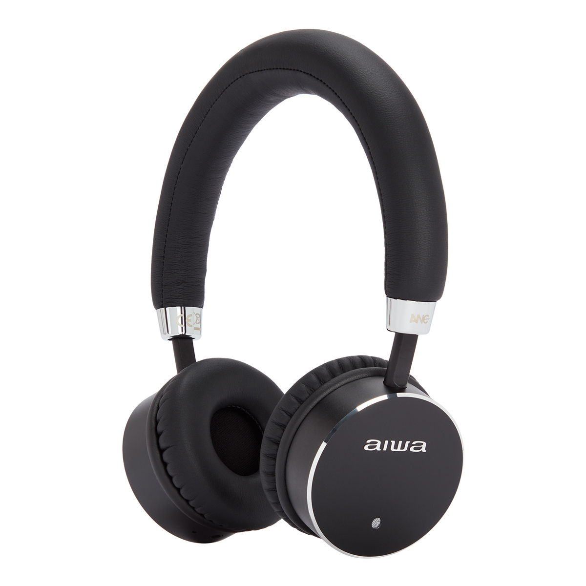 AIWA HSTBTN-800BK, On-ear ANC Kopfhörer Bluetooth Schwarz