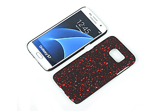 KÖNIG DESIGN Schutzhülle, Backcover, Samsung, Galaxy S7, Schwarz