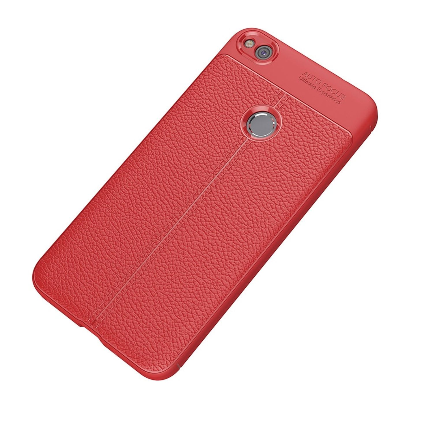 2017, Huawei, Lite Rot Backcover, DESIGN KÖNIG Schutzhülle, P8