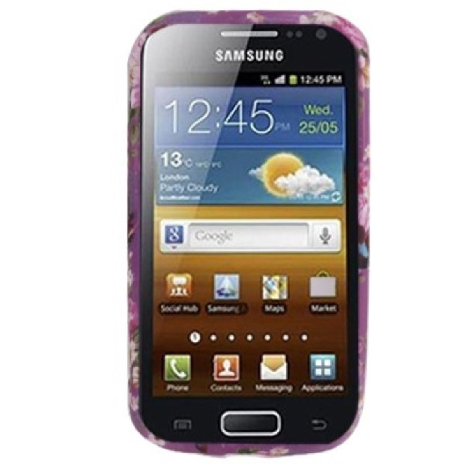 Ace i8160, Galaxy DESIGN KÖNIG Schutzhülle, 2 Backcover, Mehrfarbig Samsung,