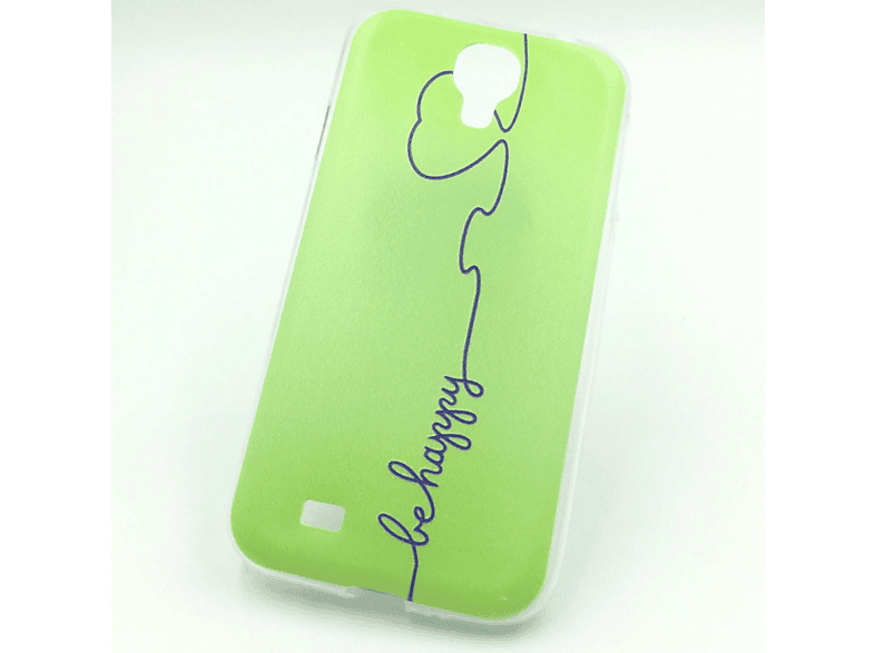S4, Backcover, Galaxy Samsung, DESIGN Grün KÖNIG Schutzhülle,