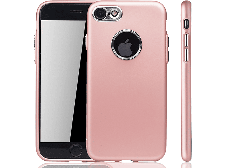 Apple, Schutzhülle, KÖNIG / IPhone Rosa / 8 DESIGN Backcover, SE 7 2020,