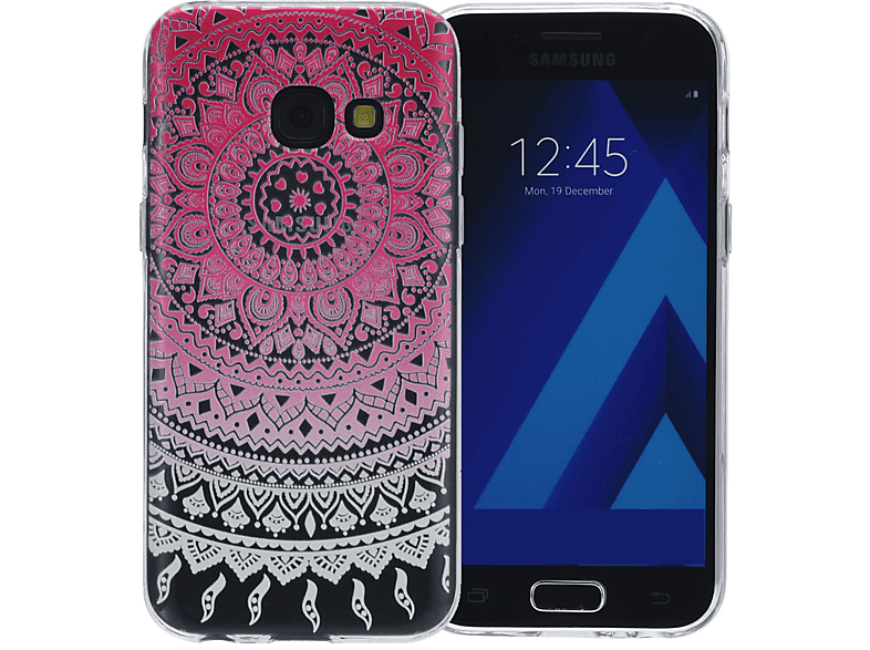 KÖNIG DESIGN Schutzhülle, Backcover, Galaxy J3 Rosa Samsung, (2016)