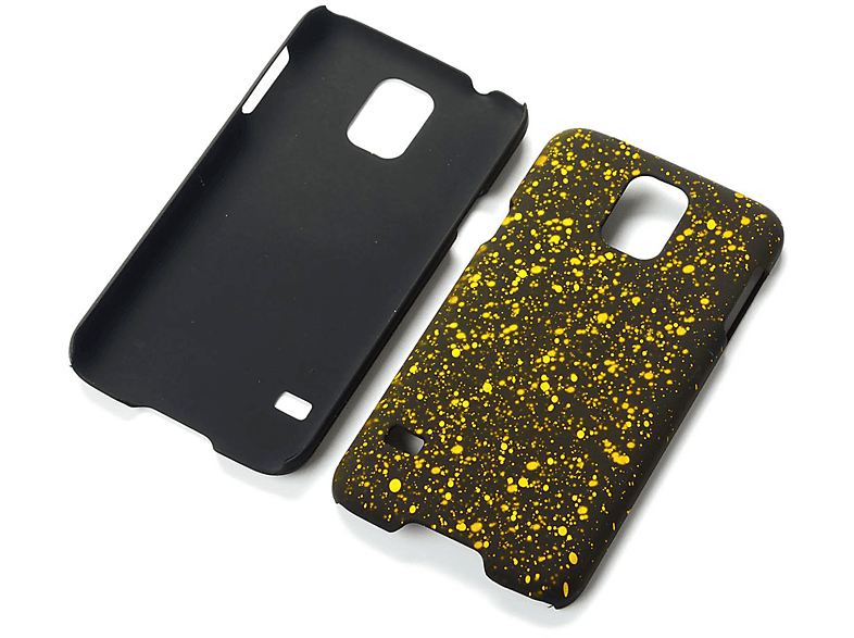 S5 KÖNIG Schutzhülle, Samsung, DESIGN Neo, / Galaxy S5 Backcover, Schwarz
