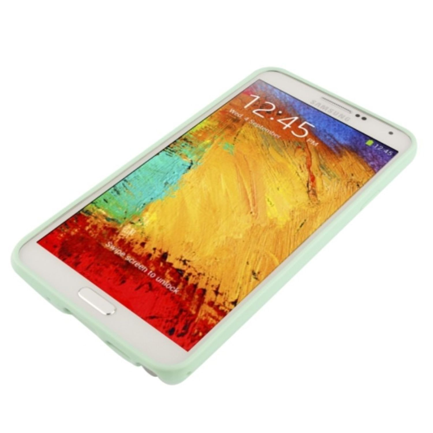 KÖNIG DESIGN Grün Samsung, Schutzhülle, Galaxy Note 3, Backcover