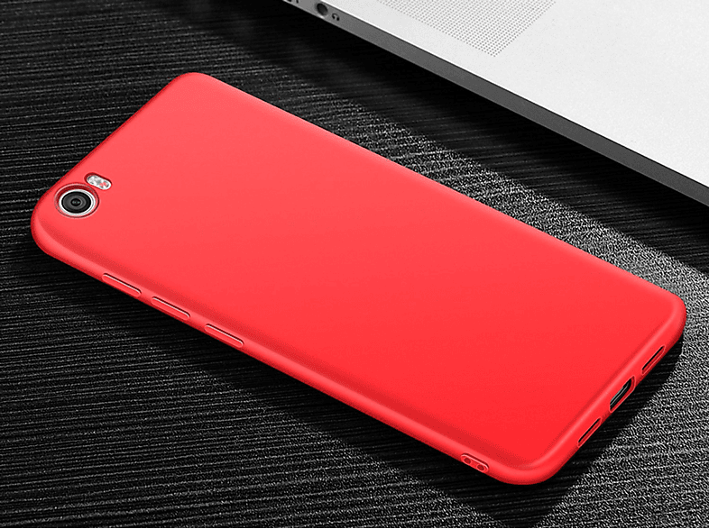 KÖNIG DESIGN Schutzhülle, Backcover, Xiaomi, Mi 6, Rot