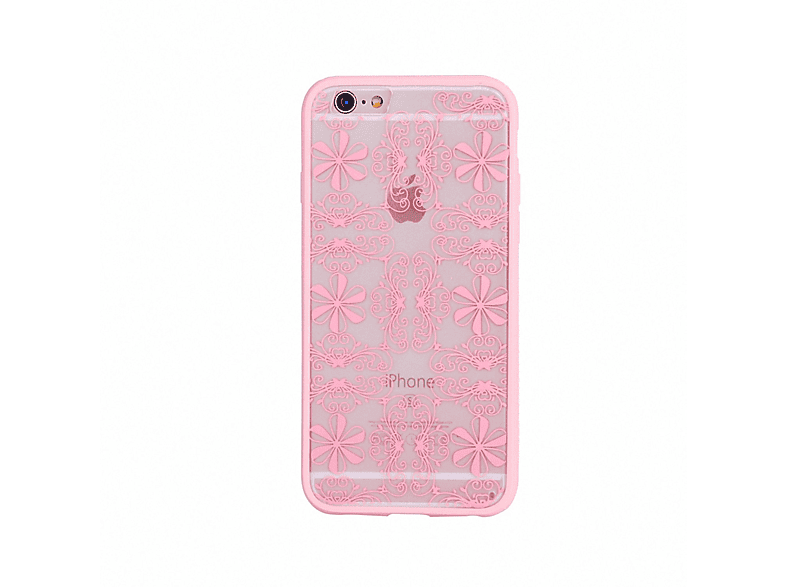 KÖNIG DESIGN Handyhülle, Backcover, Apple, IPhone 6 Plus / 6s Plus, Rosa