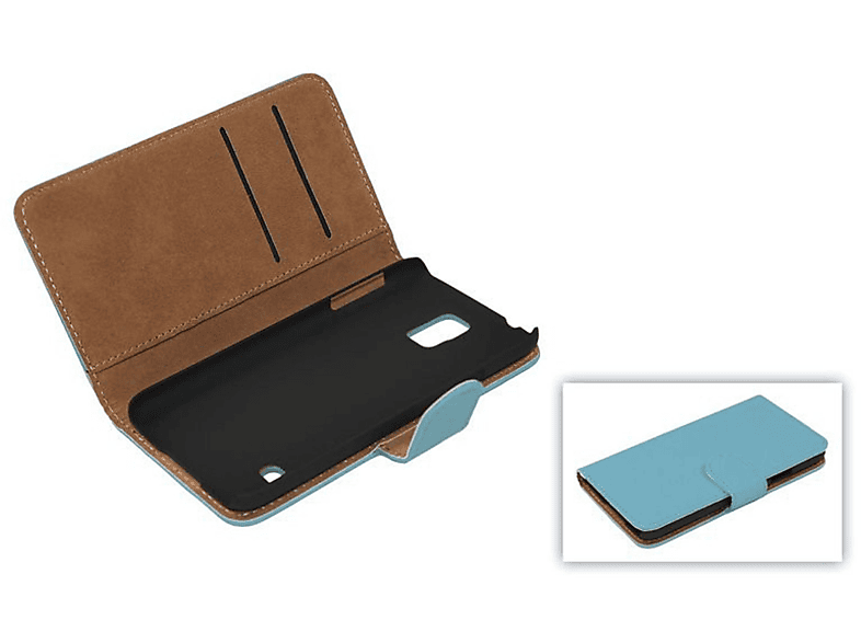 KÖNIG DESIGN Schutzhülle, Backcover, Samsung, Galaxy S5 / S5 Neo, Blau