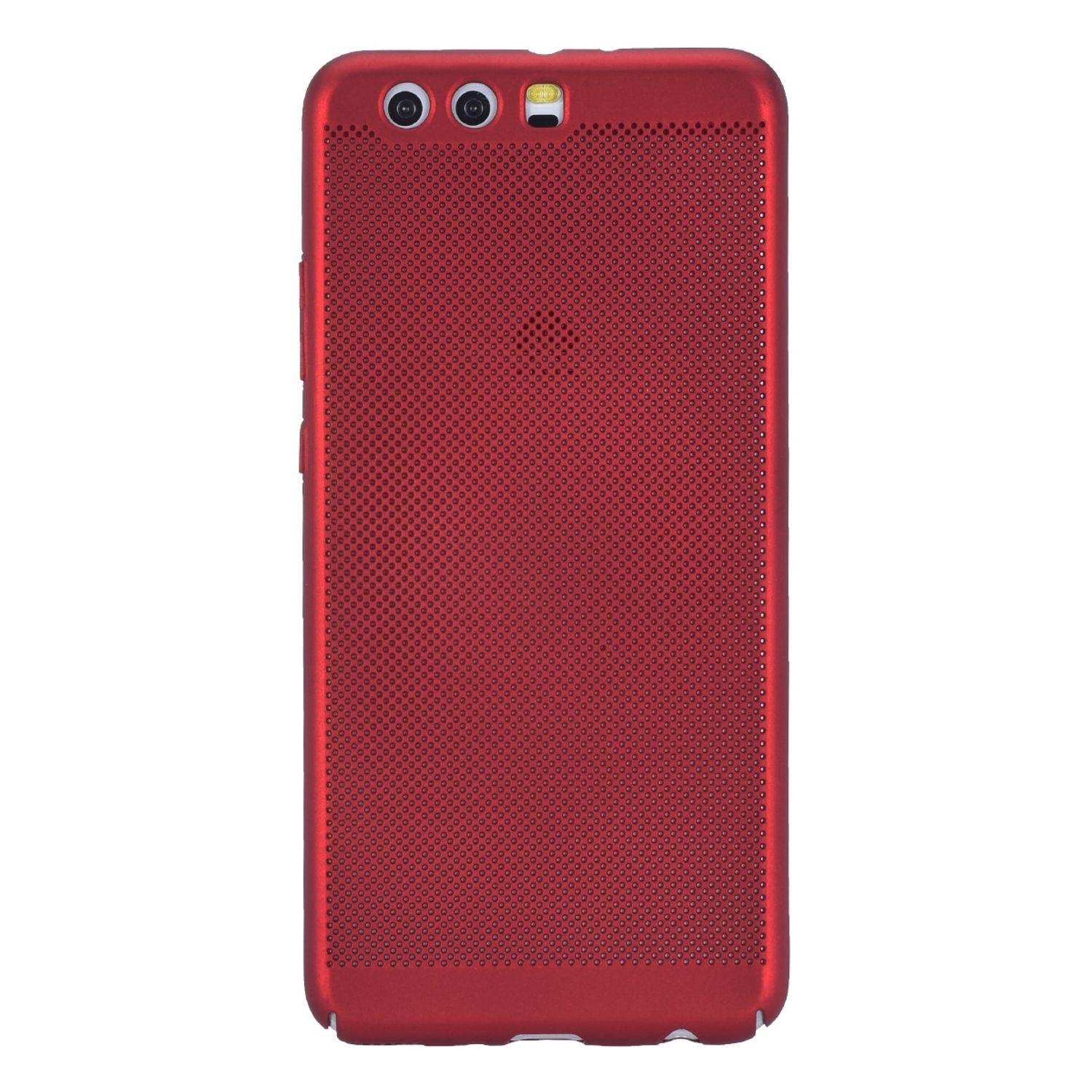 Schutzhülle, Rot Plus, KÖNIG DESIGN P10 Huawei, Backcover,