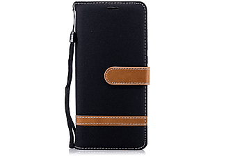 KÖNIG DESIGN Handyhülle, Bookcover, Nokia, 5.1, Schwarz