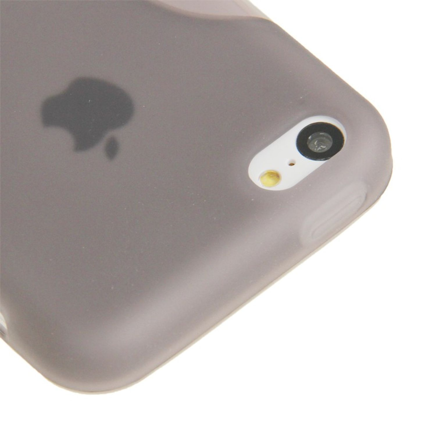 KÖNIG DESIGN Handyhülle, Backcover, Apple, 5c, iPhone Grau