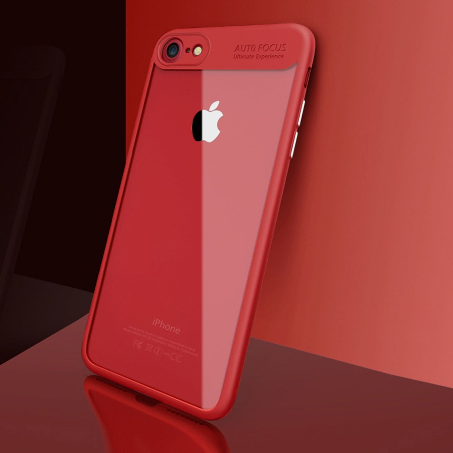 KÖNIG DESIGN Schutzhülle, Backcover, Apple, Rot / 6 iPhone 6s