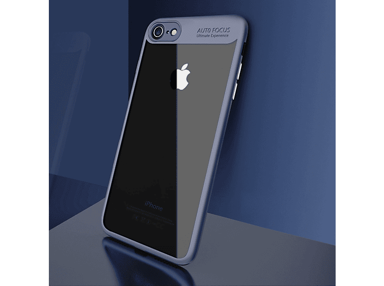KÖNIG DESIGN Schutzhülle, Backcover, iPhone Blau Apple, 6 6s, 