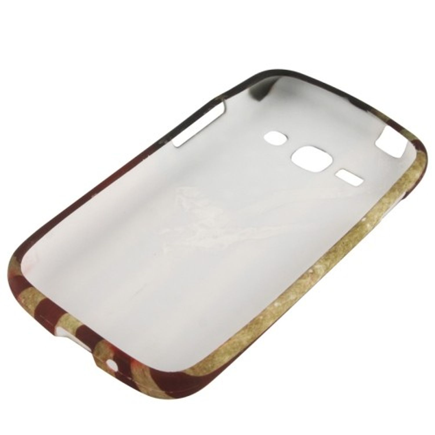 Eine Handyhülle mit Camouflage-Design.