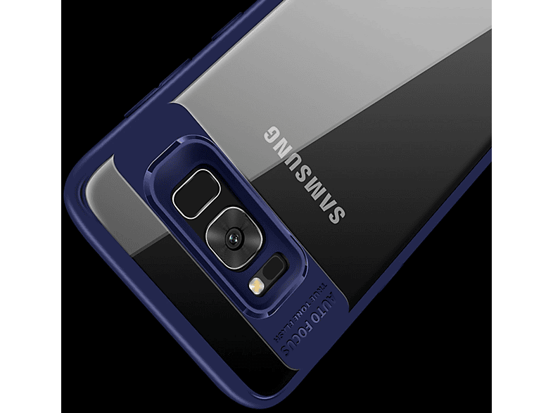 KÖNIG DESIGN Schutzhülle, Backcover, Samsung, Galaxy A6 (2018), Blau