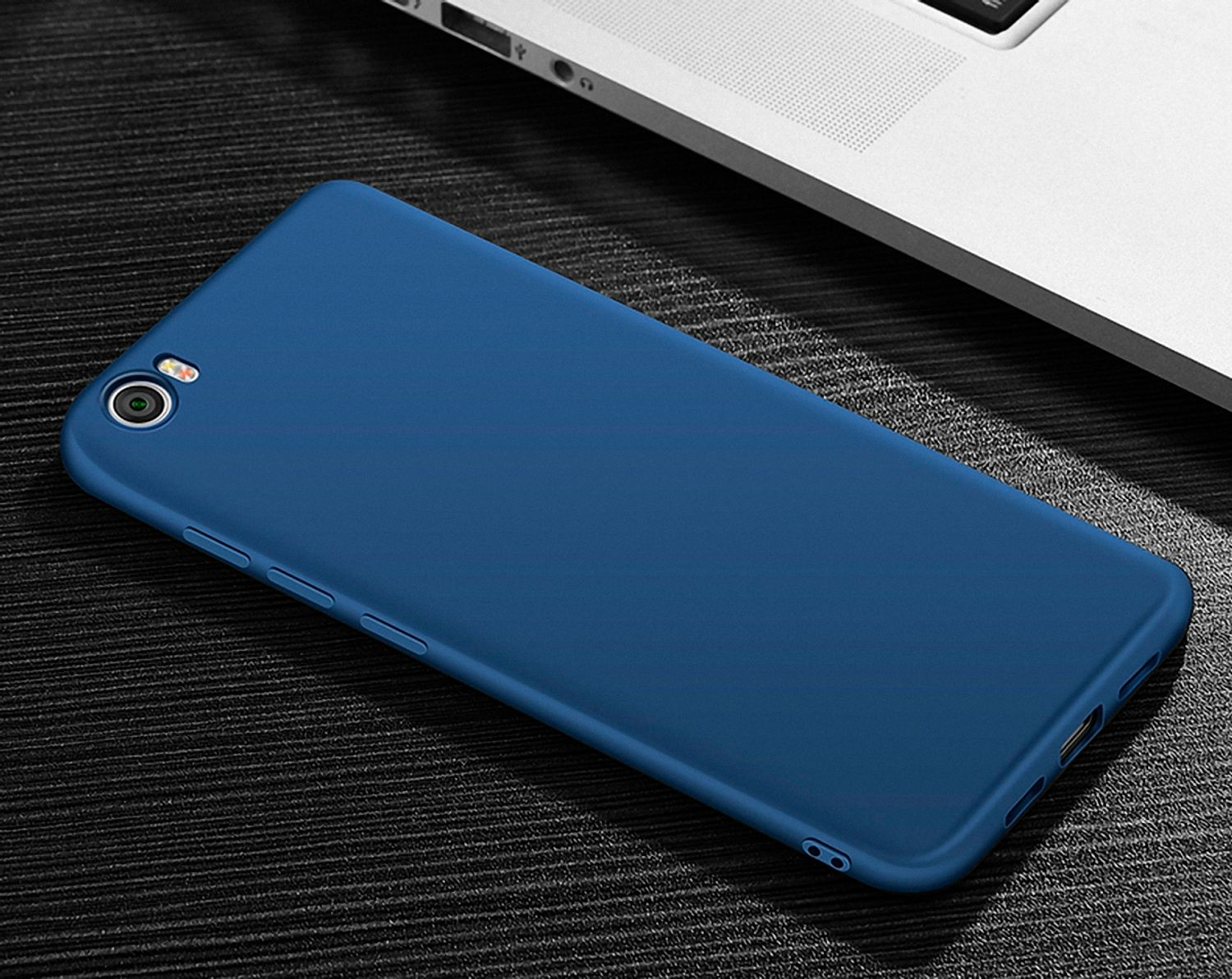 KÖNIG DESIGN Samsung, Blau S6, Backcover, Galaxy Schutzhülle
