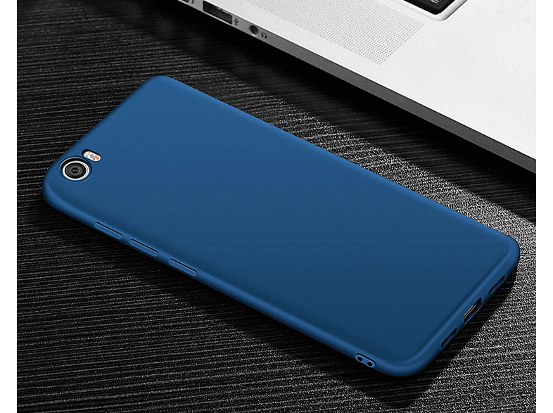 KÖNIG DESIGN Handyhülle, Backcover, Huawei, P10, Blau