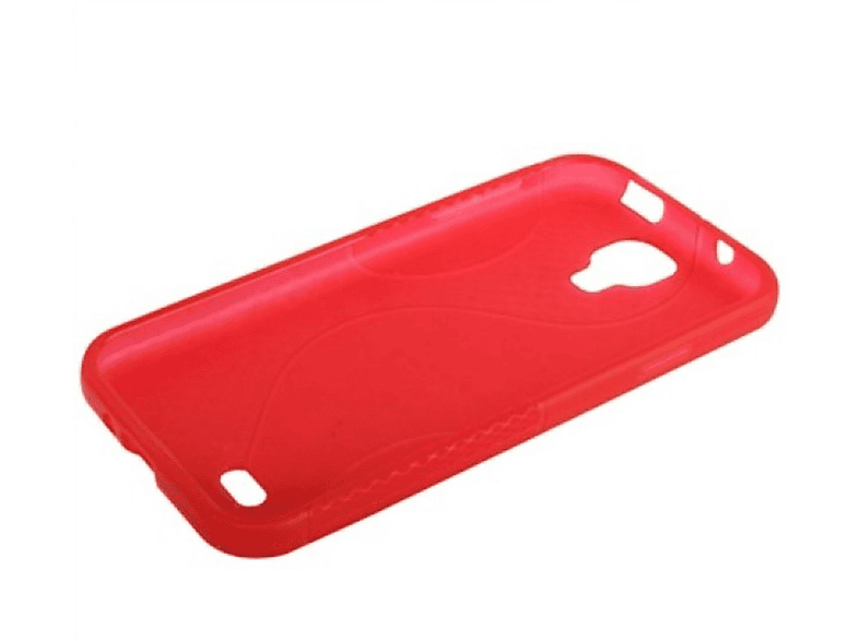 KÖNIG DESIGN Schutzhülle, Backcover, Galaxy Samsung, S4, Rot