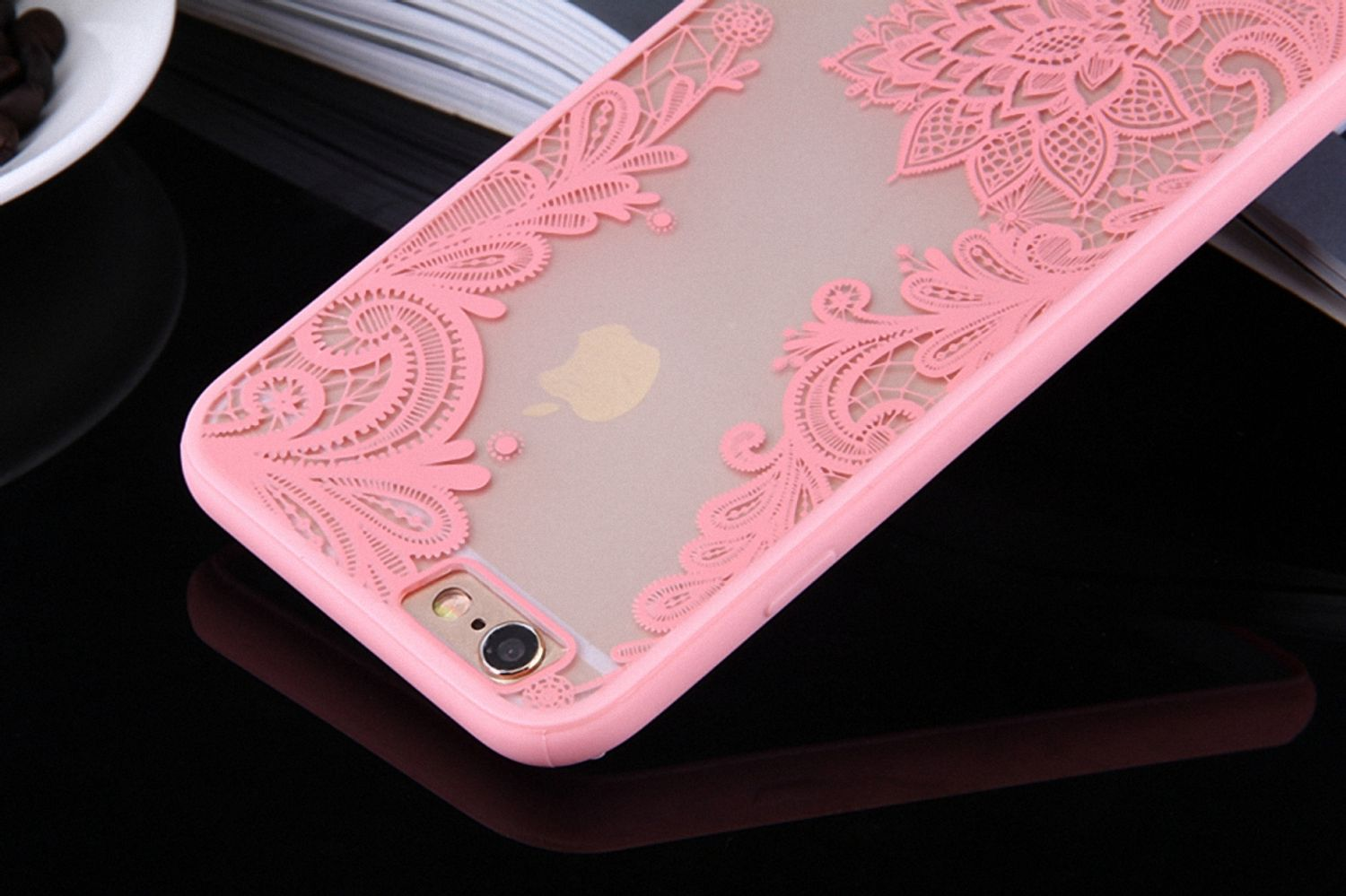 Rosa iPhone Apple, KÖNIG Backcover, Handyhülle, DESIGN 2020, SE