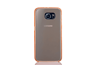 KÖNIG DESIGN Schutzhülle, Backcover, Samsung, Galaxy S6, Orange