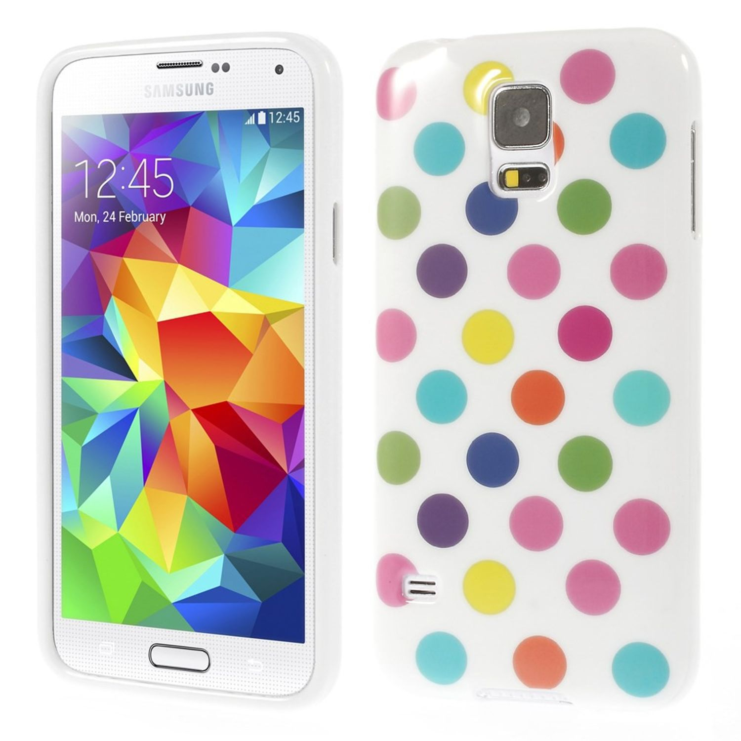 Galaxy Neo, Schutzhülle, Samsung, S5 DESIGN KÖNIG S5 / Backcover, Weiß