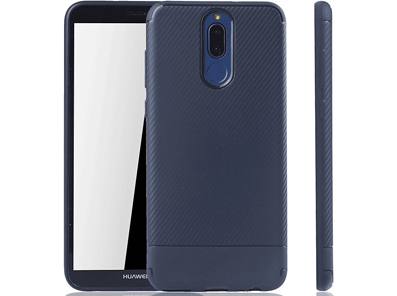 Mate 10 Backcover, Blau Schutzhülle, Lite, Huawei, DESIGN KÖNIG